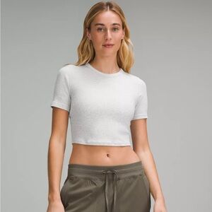 Lululemon Hold Tight Crop T-shirt